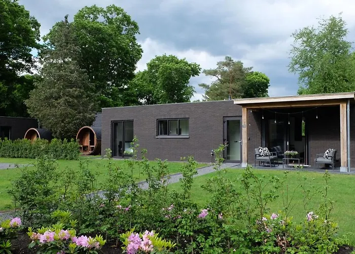 The Black Oak - Luxe Met Prive Sauna Feriehus *